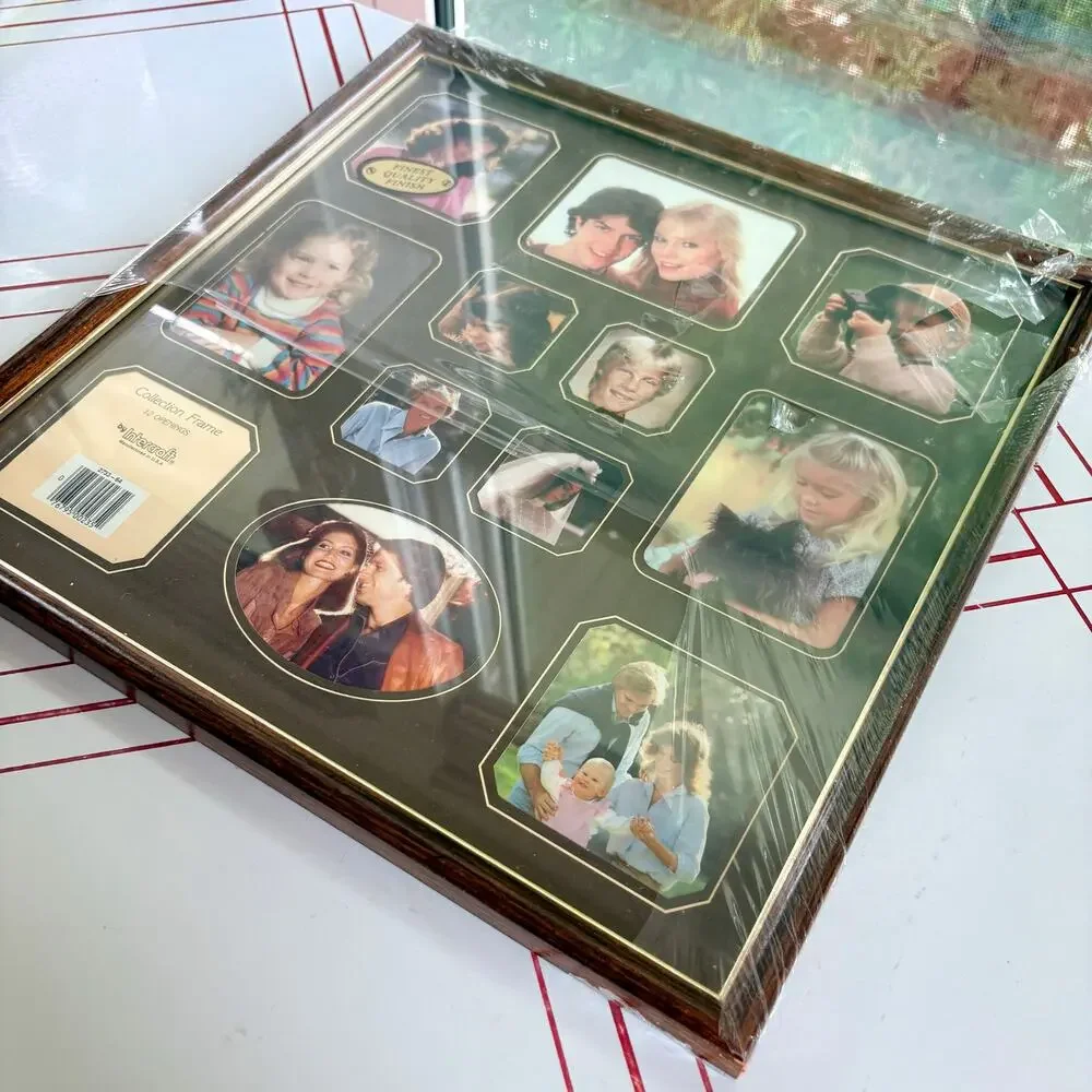 Vintage Intercraft 12 Opening Collage Picture Frame